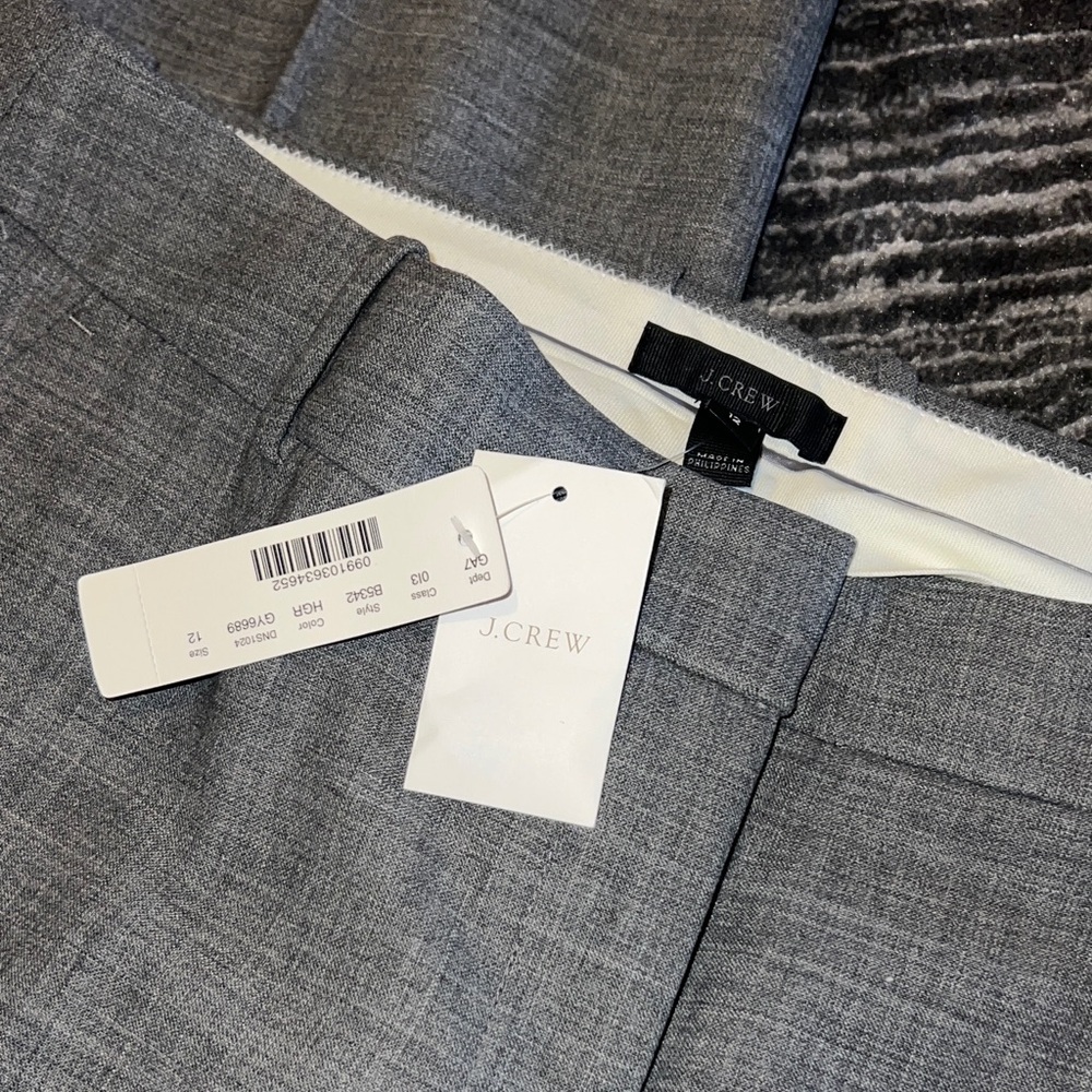 J. Crew Charcoal Gray Pants
